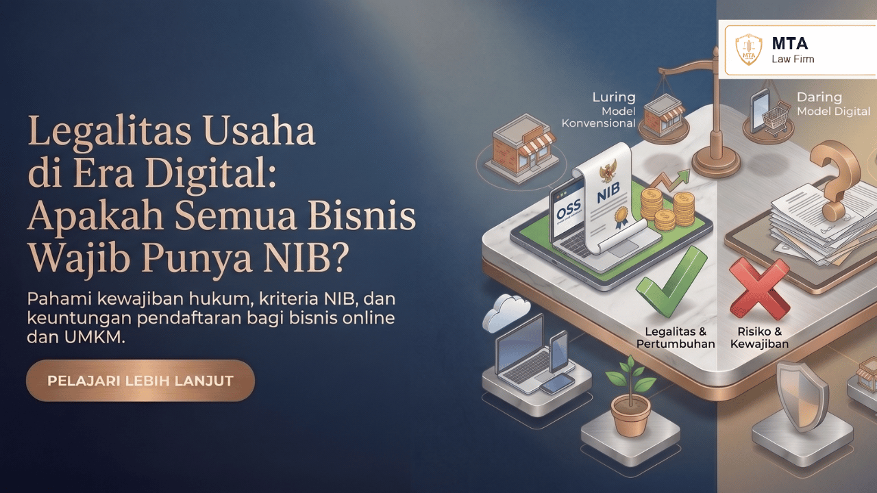 Legalitas Usaha di Era Digital: Apakah Semua Bisnis Wajib Punya NIB?