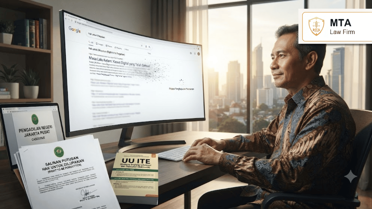 Hak untuk Dilupakan (Right to be Forgotten) di Indonesia