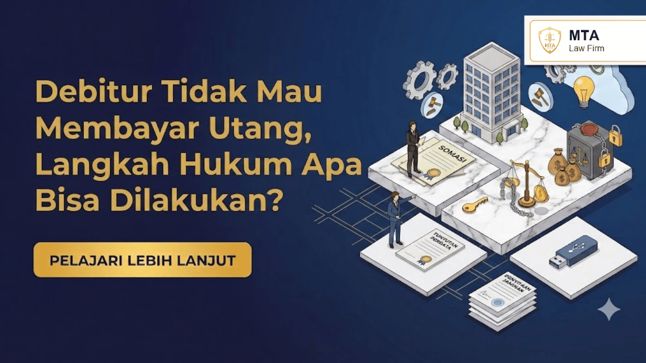 Debitur Tidak Mau Membayar Utang, Langkah Hukum Apa yang Bisa Dilakukan?