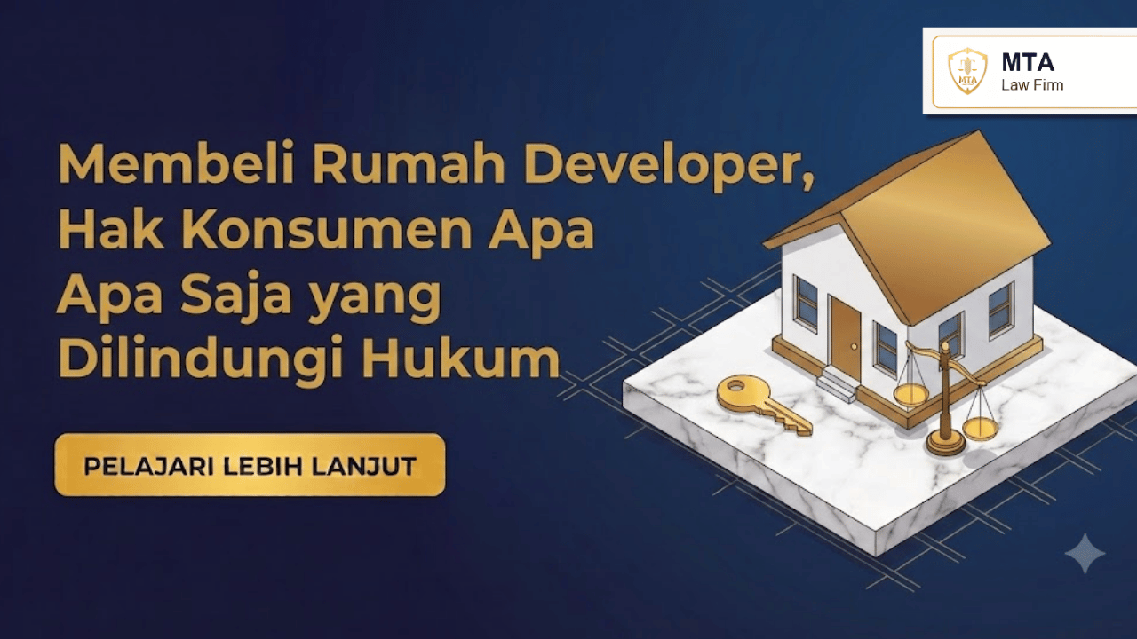 Membeli Rumah Developer, Hak Konsumen Apa Saja yang Dilindungi Hukum?