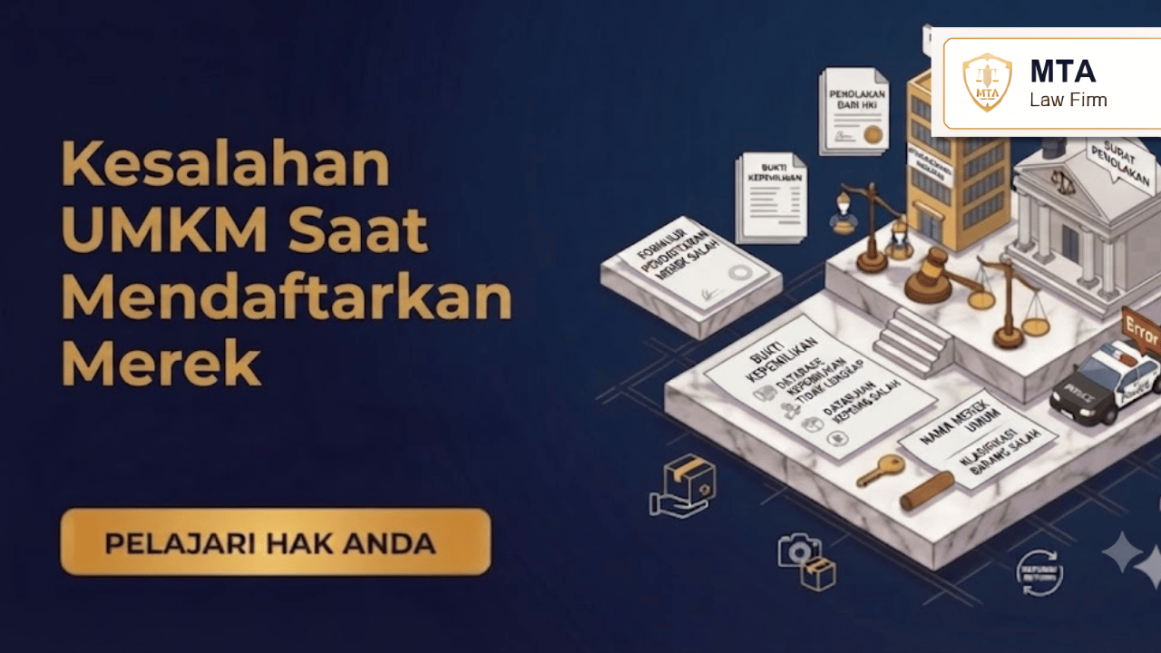 Kesalahan UMKM Saat Mendaftarkan Merek
